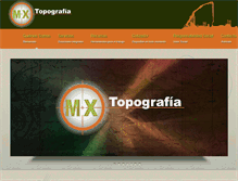 Tablet Screenshot of mxtopografia.com